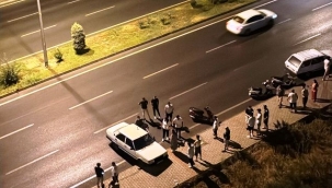  Alanya'da 2 otomobil çarpıştı: 1 yaralı