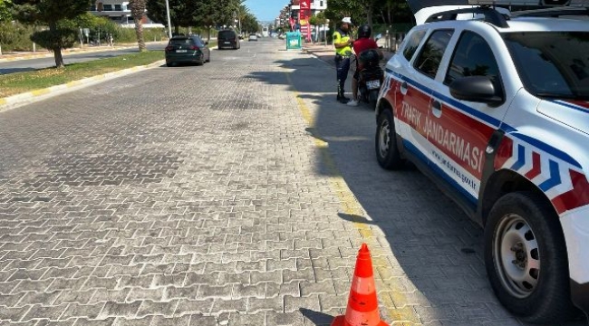 Alanya'da jandarmadan kurallara uymayanlara ceza yağdı