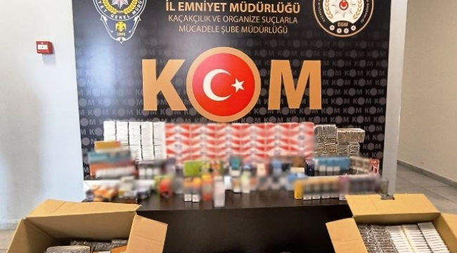 Alanya'da kaçakçılık operasyonu düzenlendi