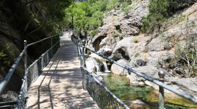 Alanya'da Sapadere Kanyonu yeniden ziyarete açıldı