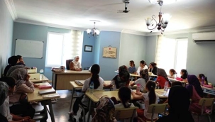 Alanya'da yaz Kur'an kursları başladı