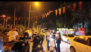 Alanya'daki geniş çaplı denetimde 74 araç trafikten men edildi