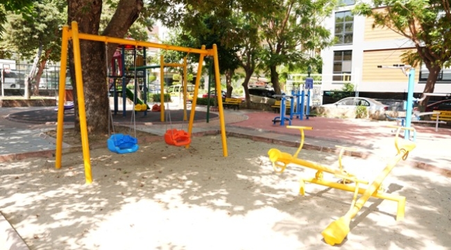Alanya'daki parklar tek tek yenileniyor