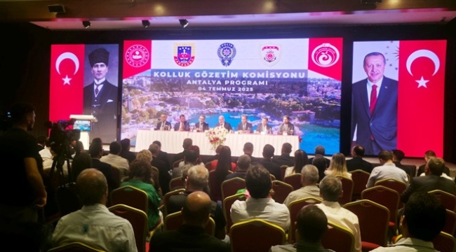 Alanya'dan 4 isim İçişleri Bakan Yardımcısı Mehmet Sağlam ile bir araya geldi