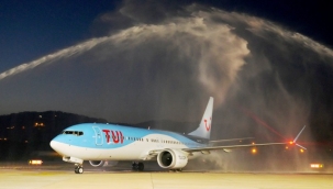 Amsterdam'dan Gazipaşa'ya ilk uçuş gerçekleştirildi