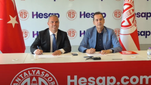 Antalyaspor'un isim sponsoru Hesap.com oldu