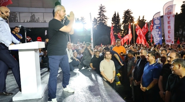 Başkan Özçelik'ten Muhittin Böcek'e destek: Herkesin başkanı yanındayız