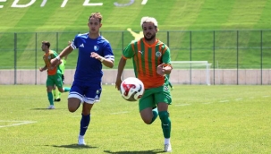 CORENDON ALANYASPOR, ERZURUMSPOR'U 2-0 MAĞLUP ETTİ
