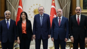 Cumhurbaşkanı Erdoğan, DEM Parti heyetini kabul etti