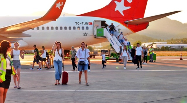 Gazipaşa-Alanya Havalimanı'nda 385 bin yolcu sefer yaptı