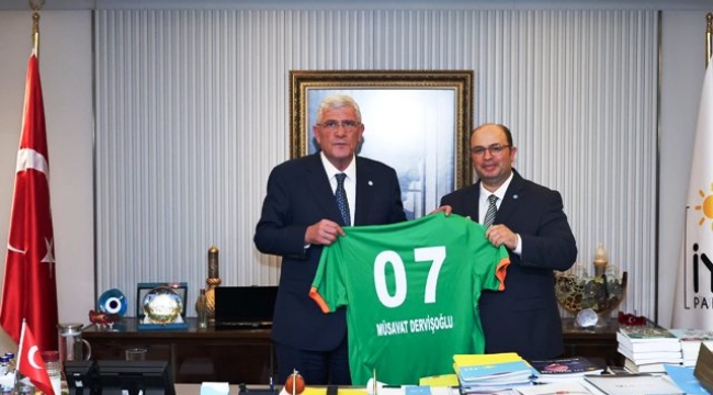 Hilmi Er'den Genel Başkan Müsavat Dervişoğlu'na ziyaret ve destek mesajı