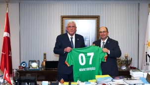 Hilmi Er'den Genel Başkan Müsavat Dervişoğlu'na ziyaret ve destek mesajı