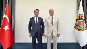 Kaymakam Öztürk, Başkan Özçelik ile istişare etti