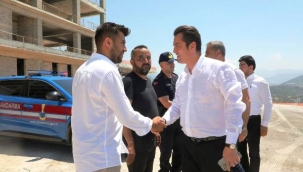 Kaymakam Öztürk ilçedeki sağlık yatırımlarını yerinde inceledi