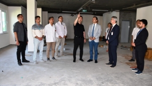 Kaymakam Öztürk sağlık hizmetlerini yerinde inceledi