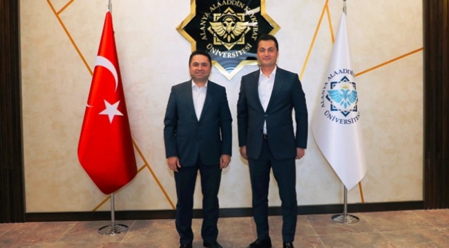 Kaymakam Öztürk'ten ALKÜ'ye iade-i ziyaret