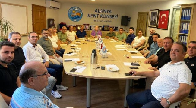 Kent Konseyi'nden Alanya'nın yol haritasını belirleyecek kritik hamle