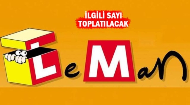 Leman Dergisi'nin karikatüristi, grafikeri ve yazı işleri müdürü ters kelepçeyle gözaltına alındı