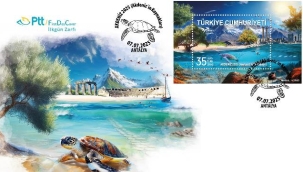 PTT'den 'AKDENİZ 2025' konulu anma pulu ve ilk gün zarfı