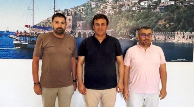 Teç-Sen'den İlçe Milli Eğitim Müdürü Yusuf Yılmaz'ı ziyaret
