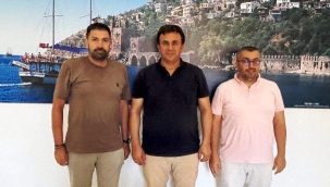 Teç-Sen'den İlçe Milli Eğitim Müdürü Yusuf Yılmaz'ı ziyaret