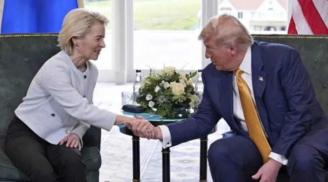 Trump, AB ile ticaret anlaşmasını duyurdu: "Yüzde 15'lik gümrük vergisi konusunda anlaştık"