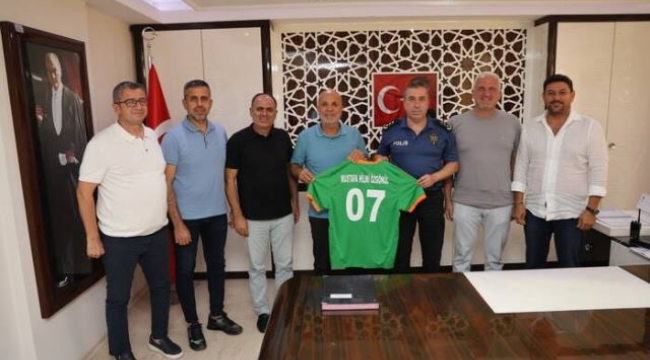 Emniyet Müdürü Özgönül'e hayırlı olsun ziyareti