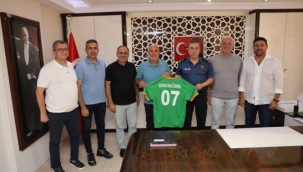 Emniyet Müdürü Özgönül'e hayırlı olsun ziyareti