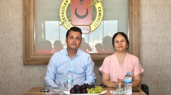 Kaymakam Öztürk'ten AGC'ye ziyaret