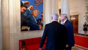 Trump, Obama'nın Beyaz Saray'daki 'Başkanlık' portresini kaldırdı: Yerine suikaste uğradığı resmini astı