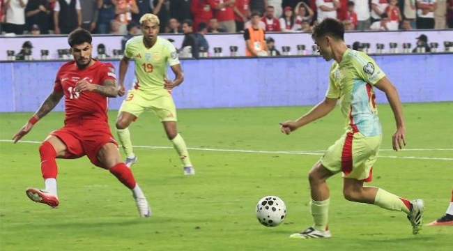 2026 Dünya Kupası Avrupa Elemeleri: Türkiye: 0 - İspanya: 6
