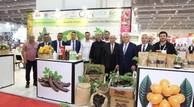 ALANYA'NIN TARIM ÜRÜNLERİ İZMİR'DE TANITILIYOR