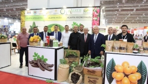 ALANYA'NIN TARIM ÜRÜNLERİ İZMİR'DE TANITILIYOR