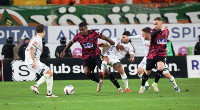Alanyaspor, Konyaspor'u mağlup etti
