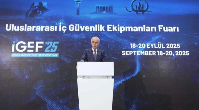 ATO BAŞKAN YARDIMCISI AKTAY, İGEF 25'İN AÇILIŞINDA KONUŞTU…