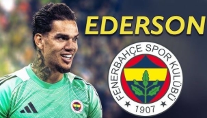 Brezilyalı kaleci Ederson Fenerbahçe için İstanbul'da