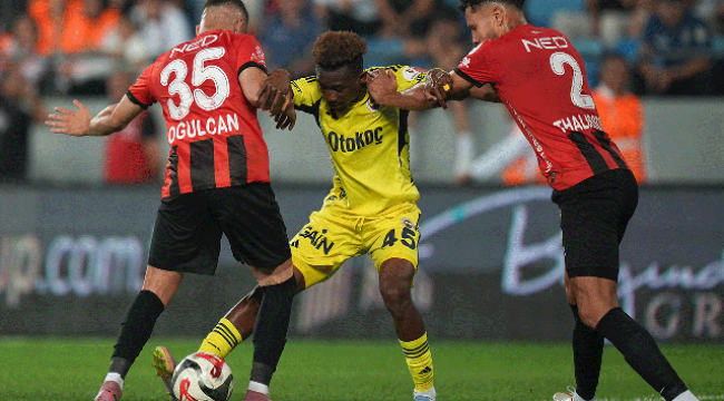 Fenerbahçe 3 puanı 3 golle aldı
