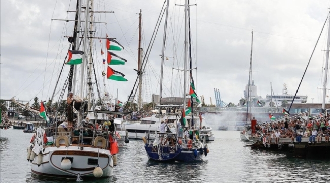 Küresel Kararlılık Filosu'nun Gazze'ye 3-4 gün içinde ulaşması planlanıyor