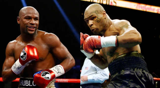 Mike Tyson ve Floyd Mayweather tarihi boks maçında ringe çıkacak