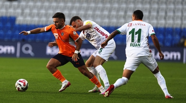 RAMS Başakşehir ile Corendon Alanyaspor berabere kaldı
