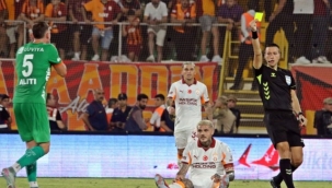 Trendyol Süper Lig'in 7. haftasında Corendon Alanyaspor, Galatasaray 0 - 1