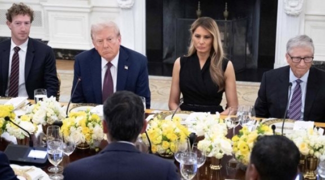 Trump, teknoloji milyarderlerini Beyaz Saray'da ağırladı: Elon Musk yer almadı