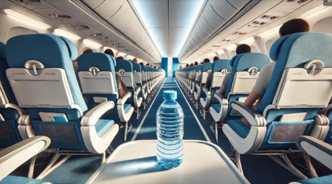 Uçaklarda su bedava oldu