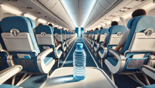 Uçaklarda su bedava oldu