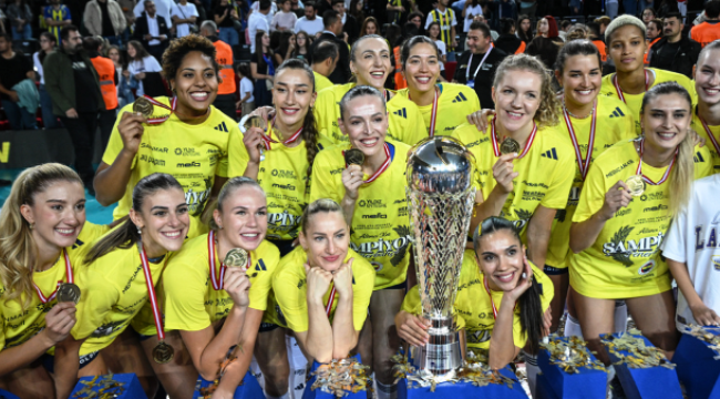 2025 Voleybol Kadınlar Şampiyonlar Kupası'nın sahibi Fenerbahçe Medicana oldu