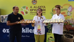 4. ALANYA TROPİKAL MEYVE FESTİVALİ BAŞLADI