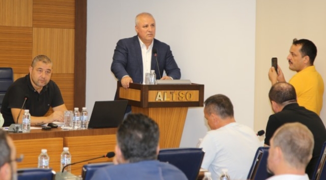 ALTSO EYLÜL AYI MECLİS TOPLANTISI GERÇEKLEŞTİRİLDİ