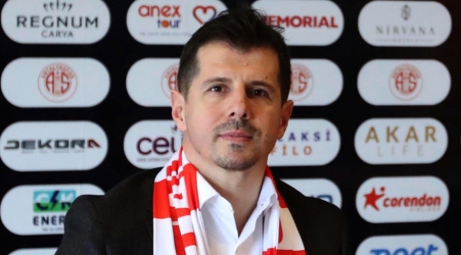 Antalyaspor Teknik Direktörü Emre Belözoğlu, görevinden istifa etti