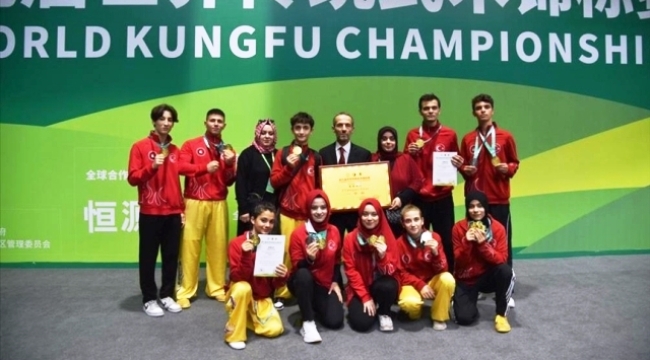 Çin'de tarihi zafer: Milli Kung Fu Takımı dünya şampiyonu oldu