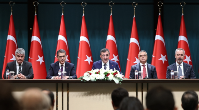 CumhurbaşkanıYardımcısı Yılmaz 2026 bütçesini açıkladı: 16 trilyon 216 milyar gelir, 18 trilyon 929 milyar gider